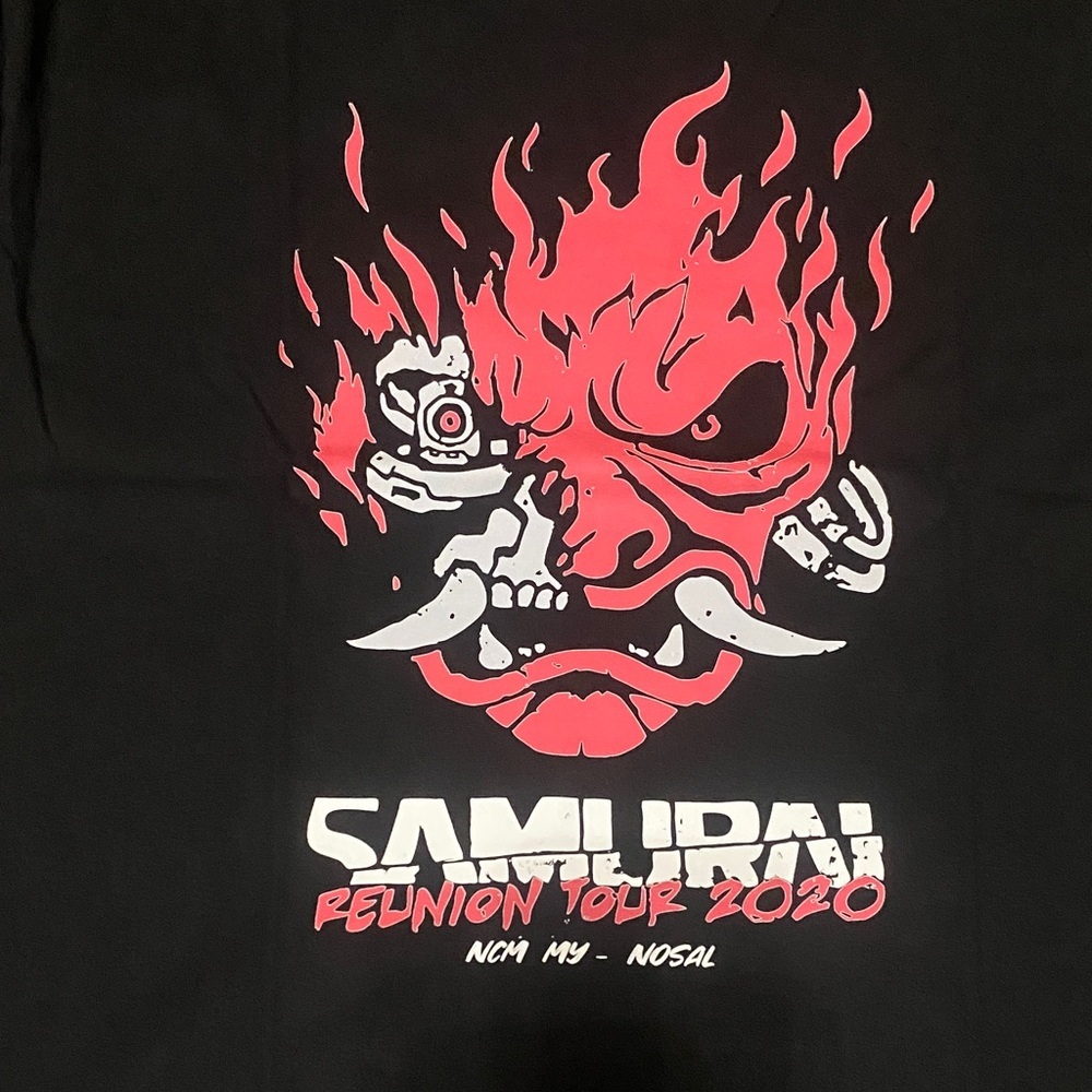 NWT Samurai Reunion Tour 2020 Graphic Tee Y81